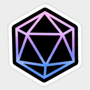 Bisexual Bard: DnD pride Sticker